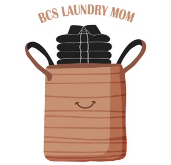 bcs laundry mom logo